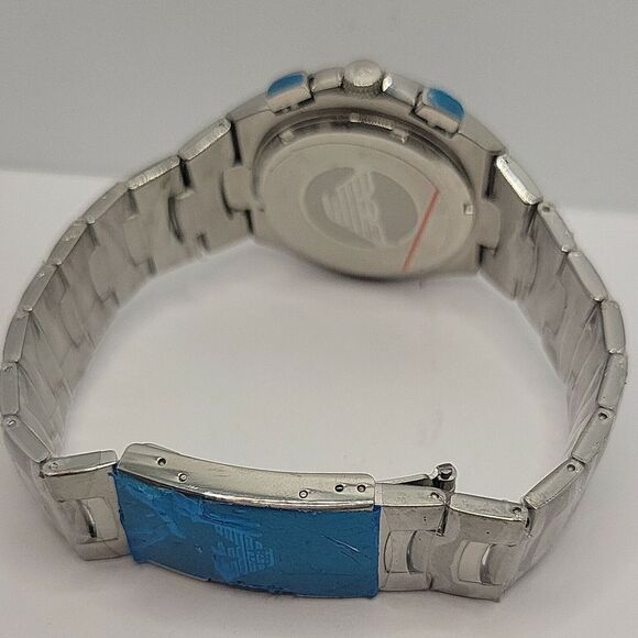 ARMANI AR0690 Men's Stainless Steel Analog Dial Quartz Genuine Wrist Watch BC481 - Picture 10 of 10